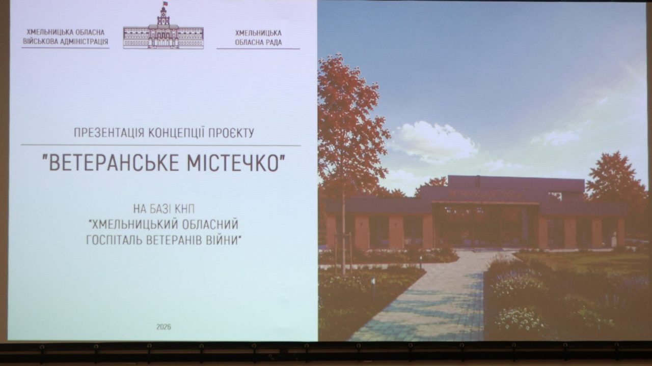 На Хмельниччині планують реалізувати проєкт «Ветеранське містечко»