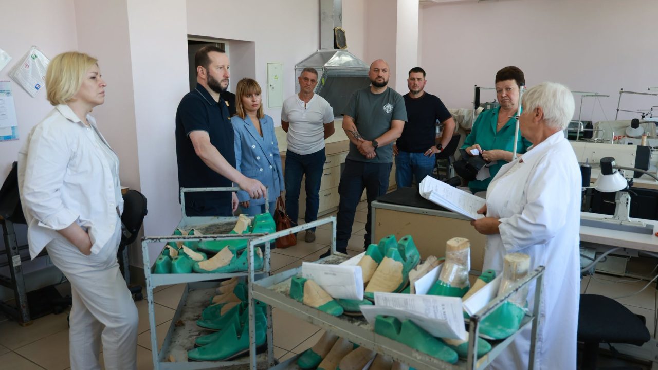 Сергій Тюрін відвідав Державне експериментальне протезно-ортопедичне підприємство